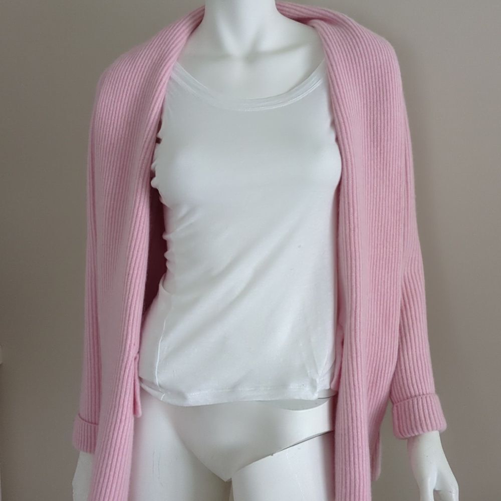 Rani Arabella Shawl Neck Sweater Pink - Picture 8 of 10
